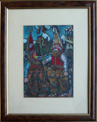 Mummer's mask